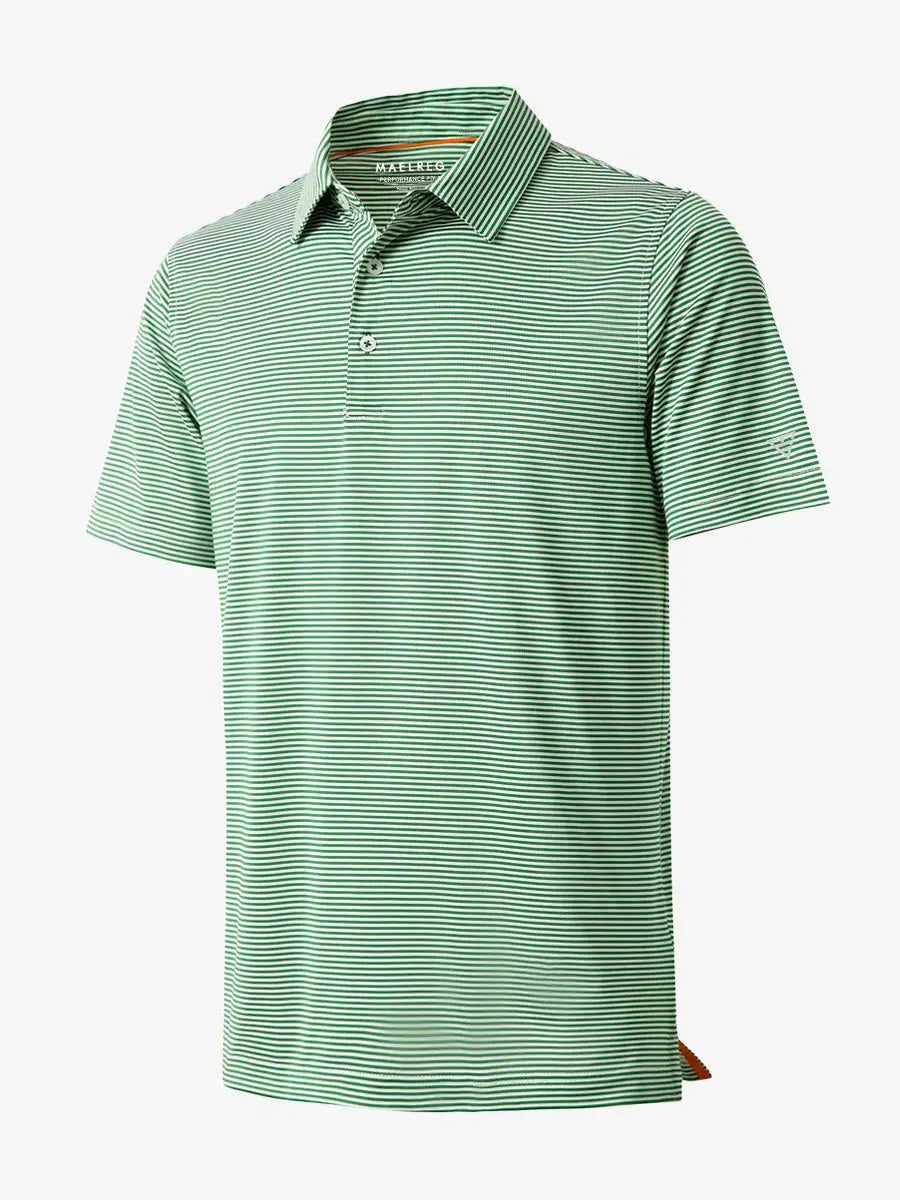 Youth Striped Performance Polo Shirt – view 28