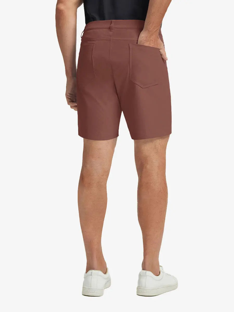 Men's Stretch Performance Golf Shorts – Breathable Moisture-Wicking Fabric, Belt Loops, 7 or 9 Inch Inseam – view 17