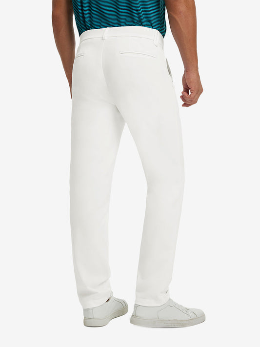 Men's Water-Resistant Stretch Nylon Golf Trousers – 4-Way Stretch, Moisture-Wicking, Wrinkle-Resistant Fabric