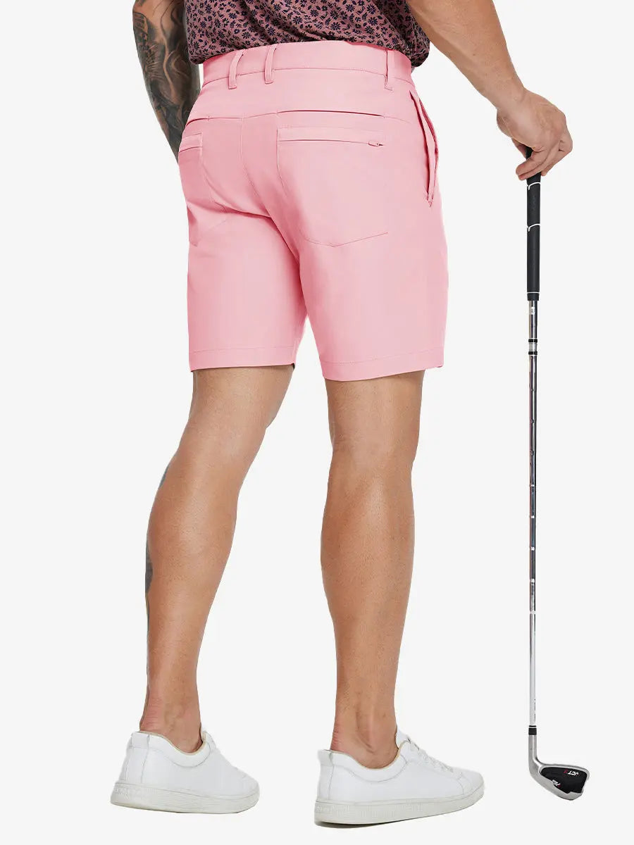Men's Water-Resistant 8 Pocket Shorts – Quick-Drying Stretch Fabric, Breathable Outdoor Design, 7 Inch Inseam – view 8