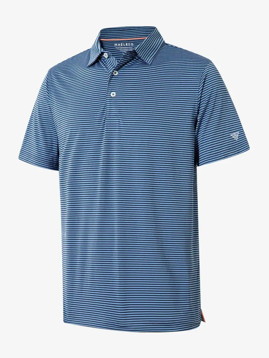 Youth Striped Performance Polo Shirt – view 22