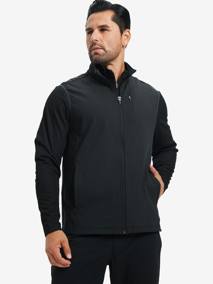 Men's Water-Resistant Fleece Golf Vest – view 27
