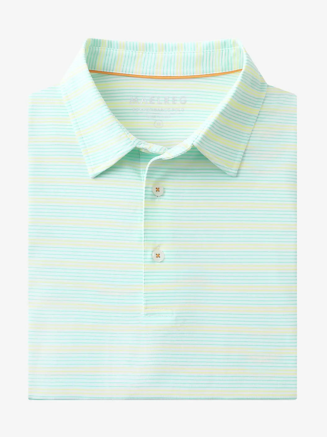Men's Striped Golf Polo Shirt – view 2