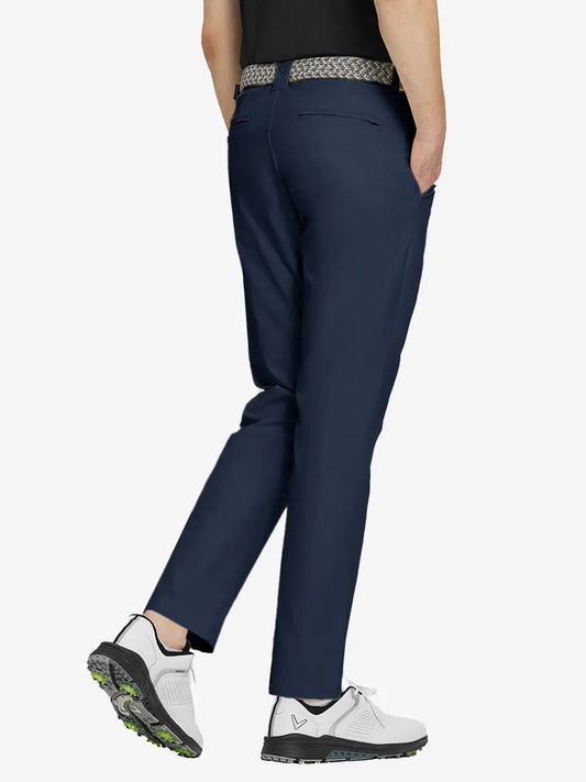 Men's Water-Resistant Everyday Chino Trousers – Moisture-Wicking, UPF 30+ | Navy, Olive Green, Light Blue