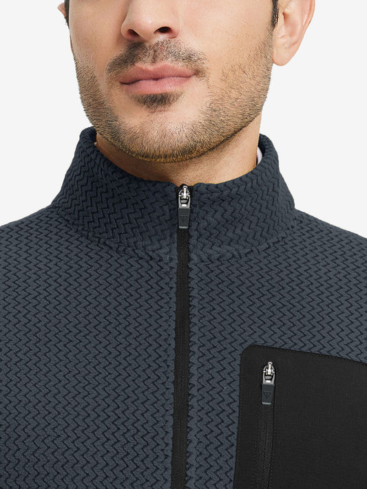 Men's Warm Stretch Quarter Zip Pullover – view 2