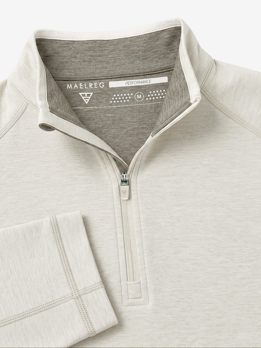 Men's Heather Athletic Quarter Zip Sweatshirt – view 44
