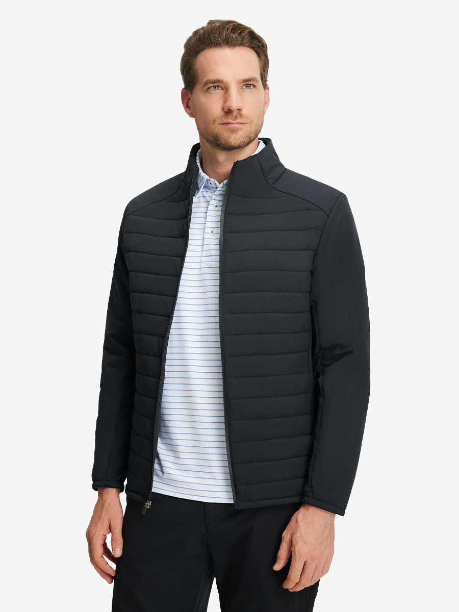Men's Hybrid Puffer Golf Jacket – view 27