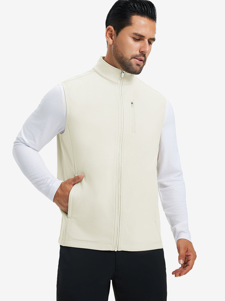 Men's Water-Resistant Fleece Golf Vest – view 39
