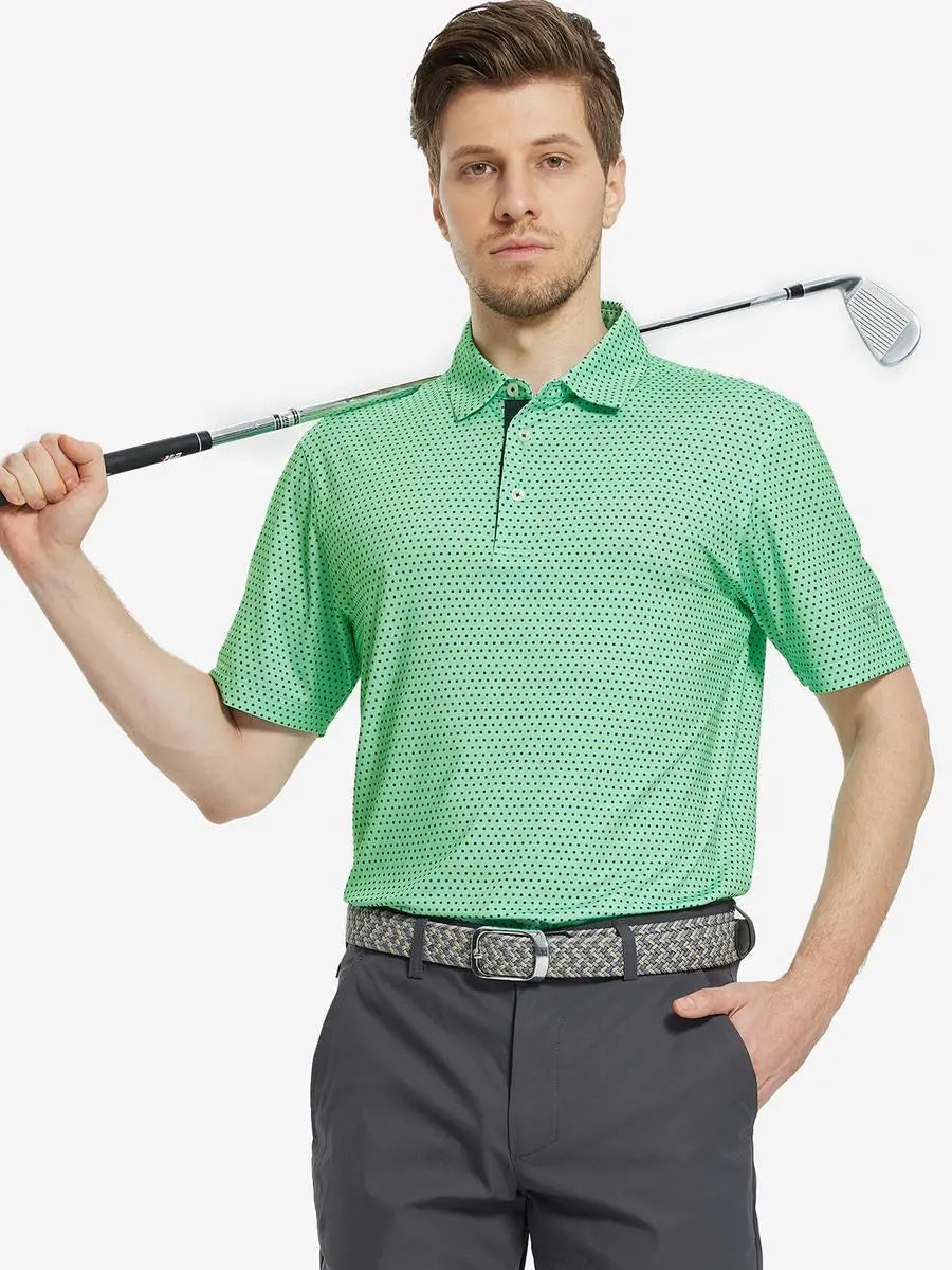 Men's Printed Jersey Golf Polo Shirt – view 11