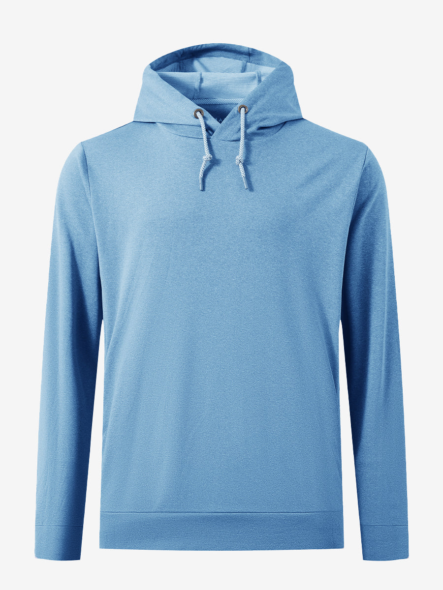 Men's Heather Pullover Hoodie with Two Pockets – view 37