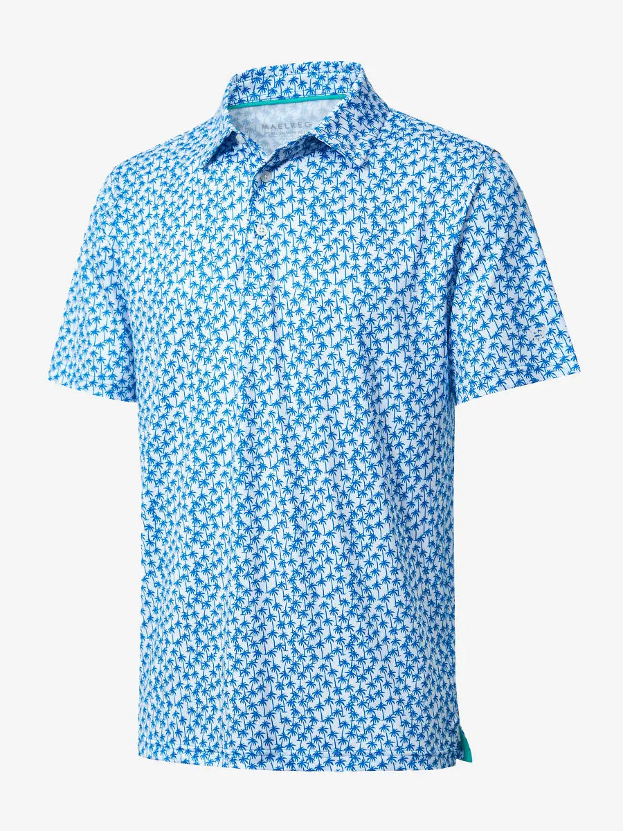 Men's Quick-Dry Printed Golf Polo Shirt – view 21