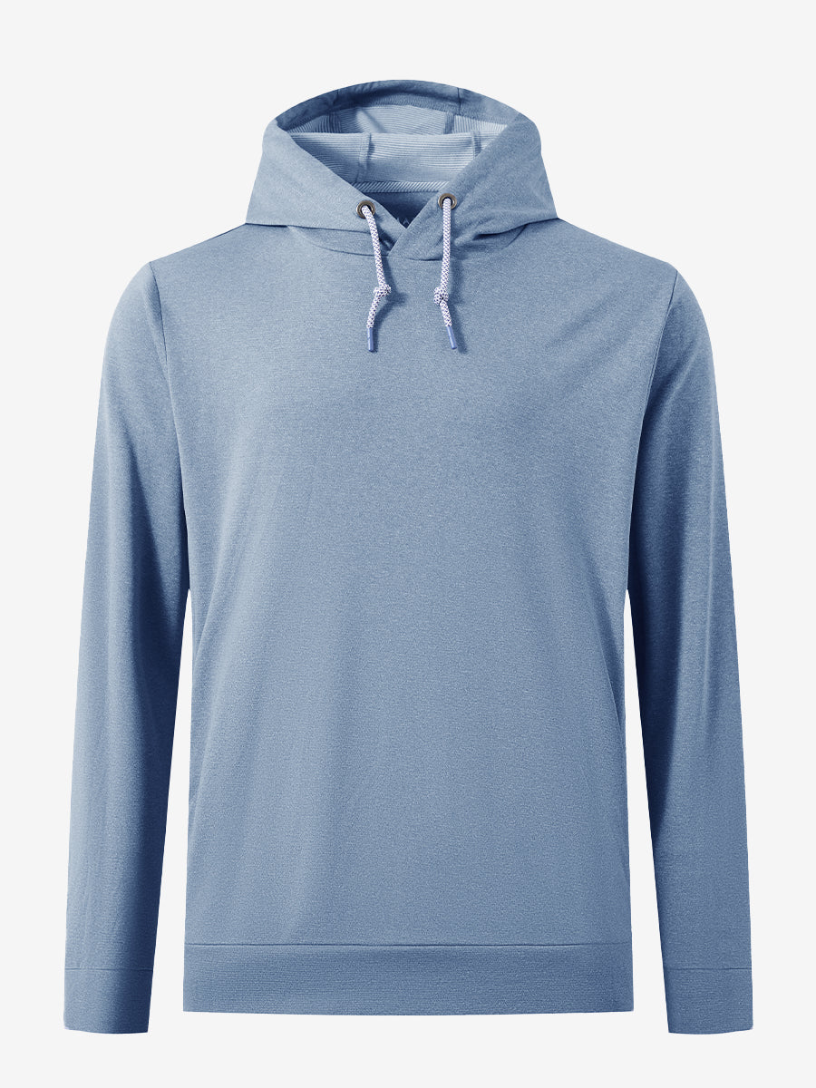 Men's Heather Pullover Hoodie with Two Pockets – view 19