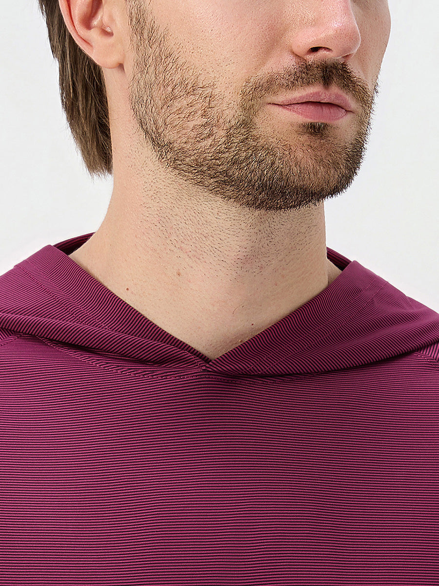 Men's Lightweight Pinstripe Hoodie – view 3