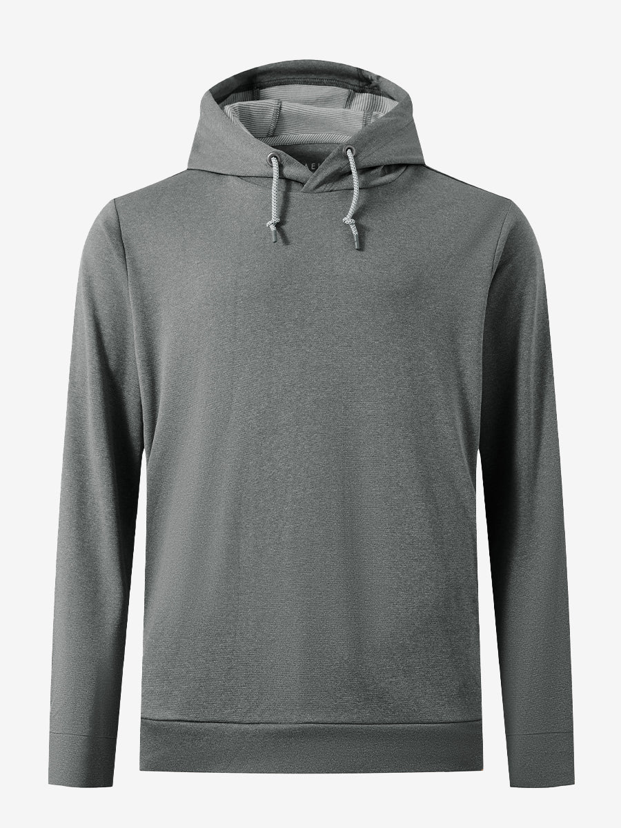 Men's Heather Pullover Hoodie with Two Pockets – view 31