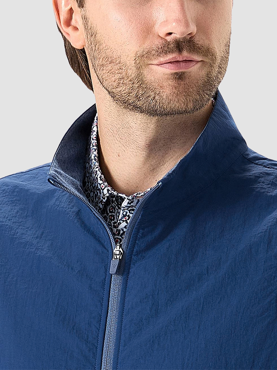 Men's Colour Block Full-Zip Golf Gilet – view 18