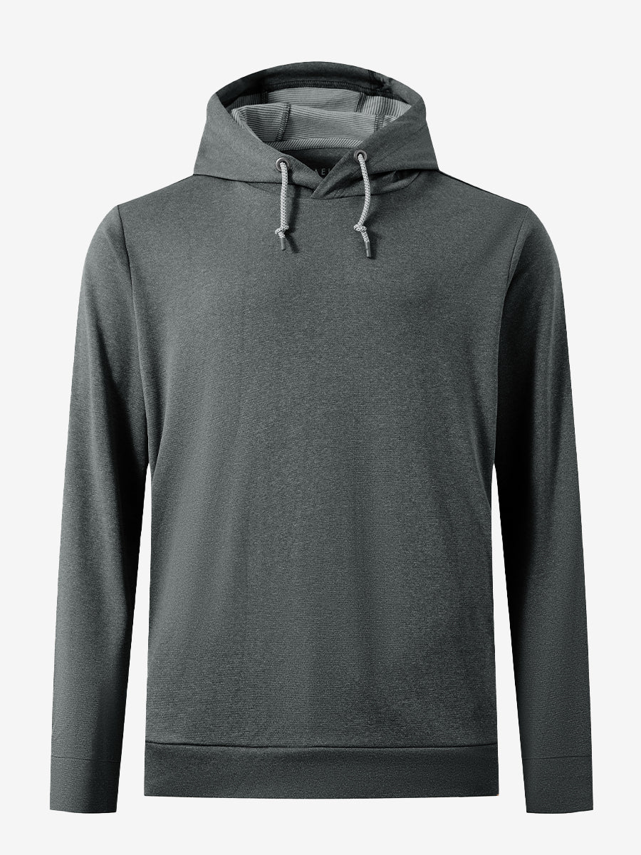 Men's Heather Pullover Hoodie with Two Pockets – view 25