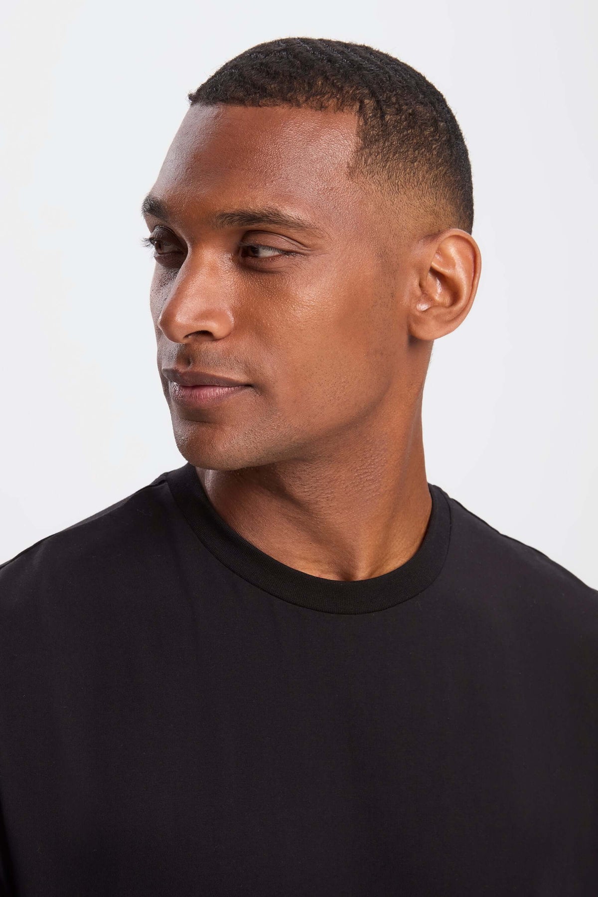 Men's Stretch Cotton Crew Neck T-Shirt – view 3