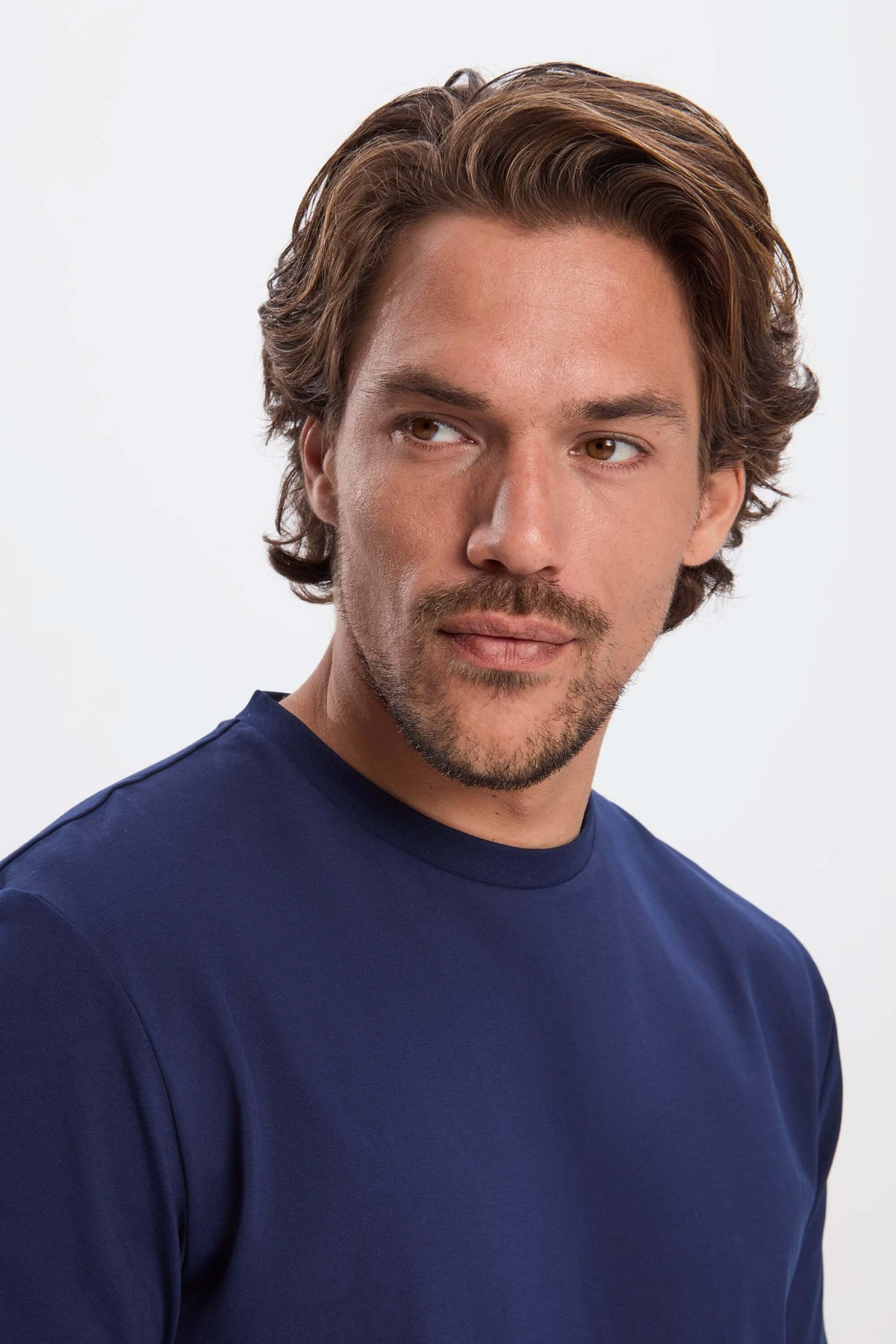 Men's Stretch Cotton Crew Neck T-Shirt – view 13