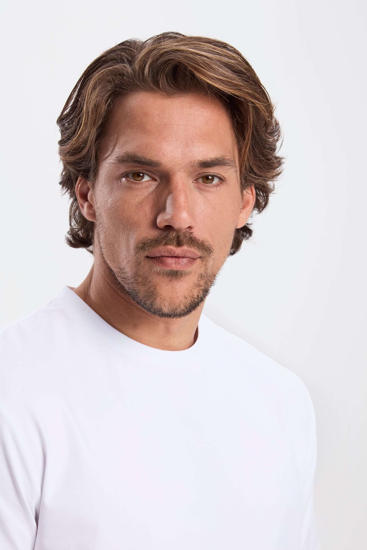 Men's Stretch Cotton Crew Neck T-Shirt – view 8