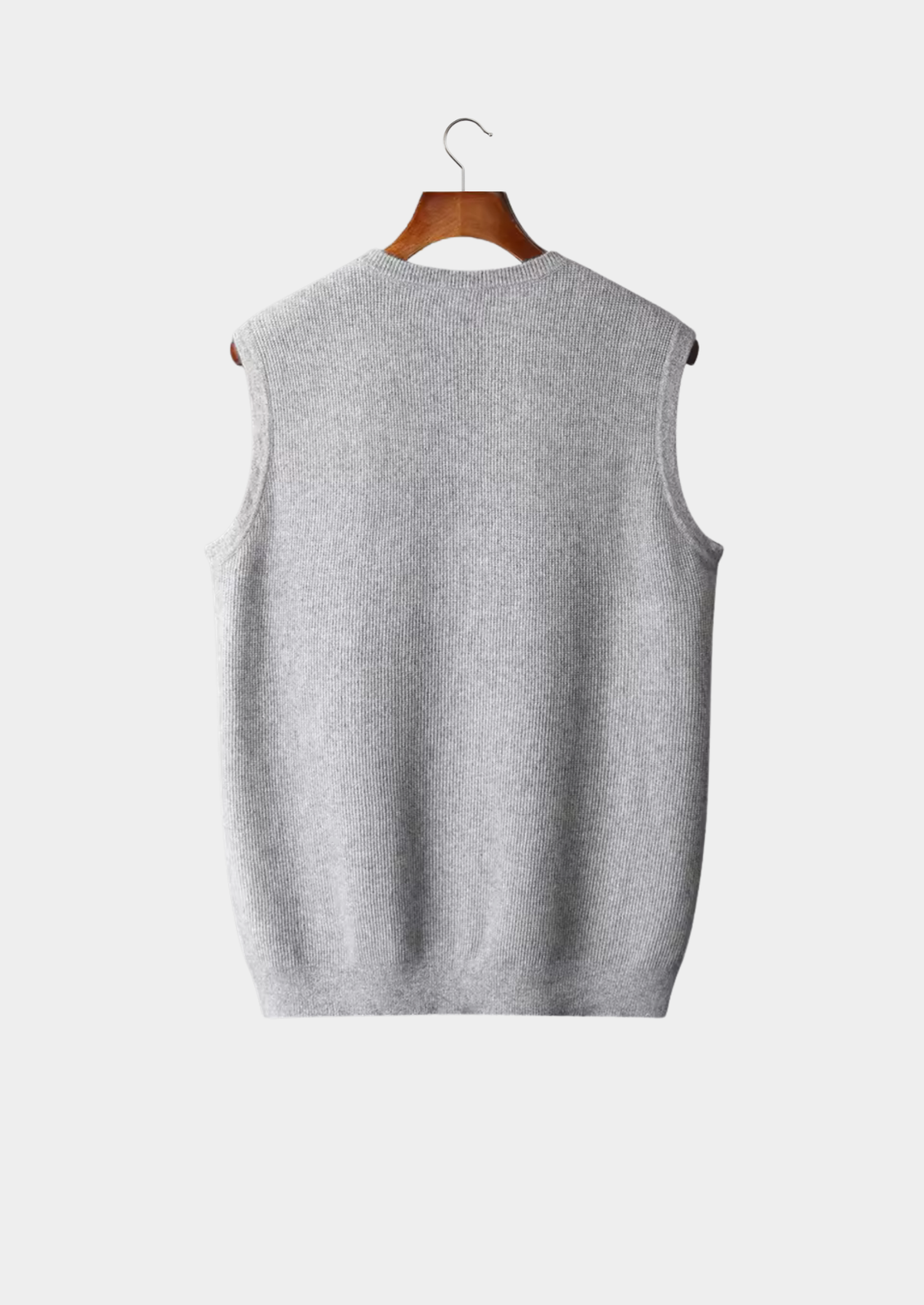 Men's Sleeveless Layering Knitted Vest for Shirts – view 3