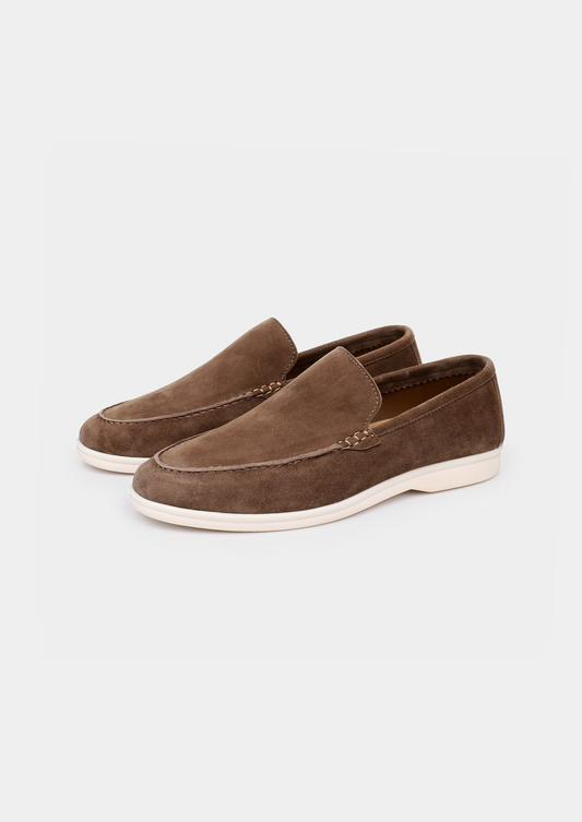 Marina Men's Slip-On Loafers in Light Brown – view 1