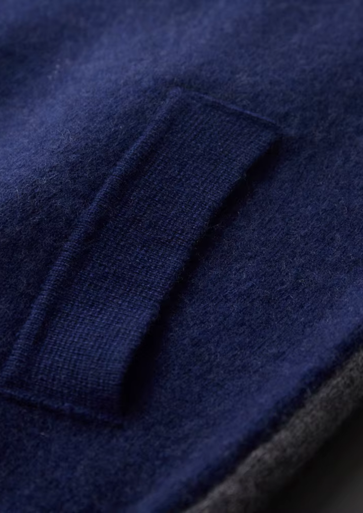Torino Men's Cashmere Leisure Set in Navy Blue – view 6