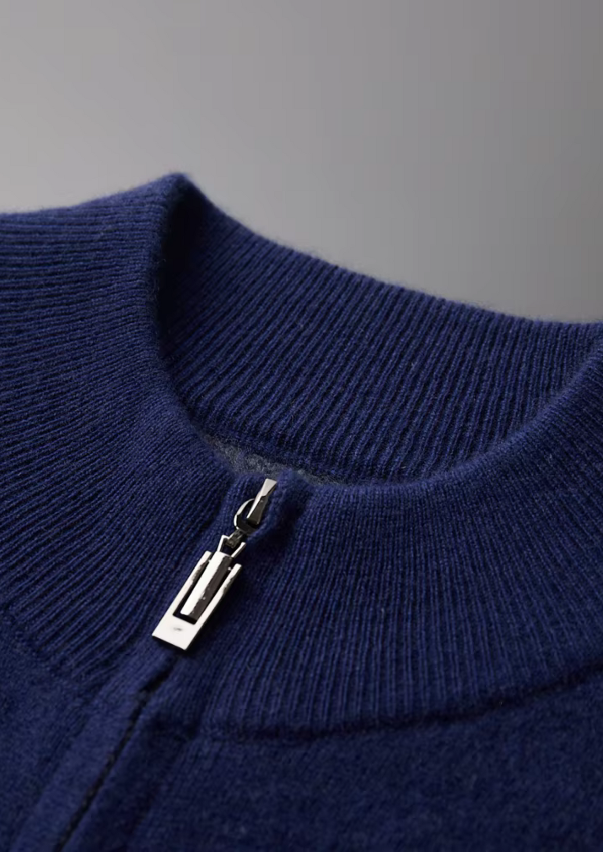 Torino Men's Cashmere Leisure Set in Navy Blue – view 5