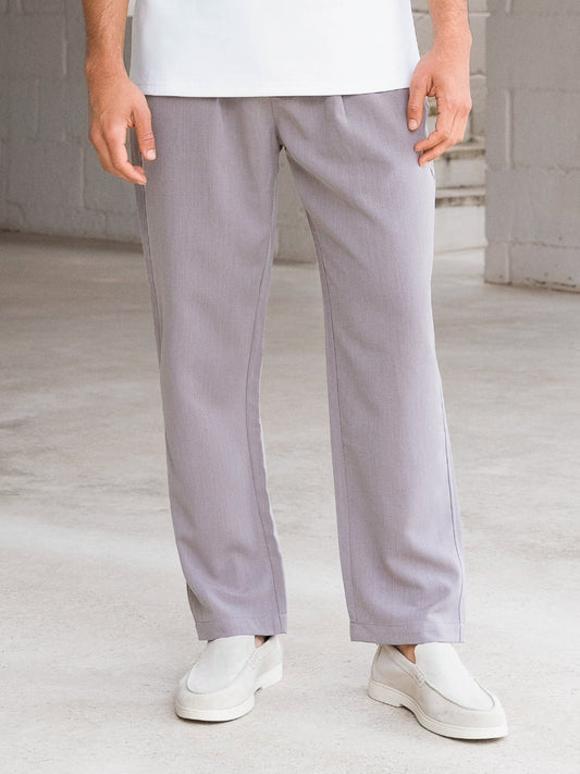 Lucca Trousers - Light Brown by SATRI & CO. – product view 1