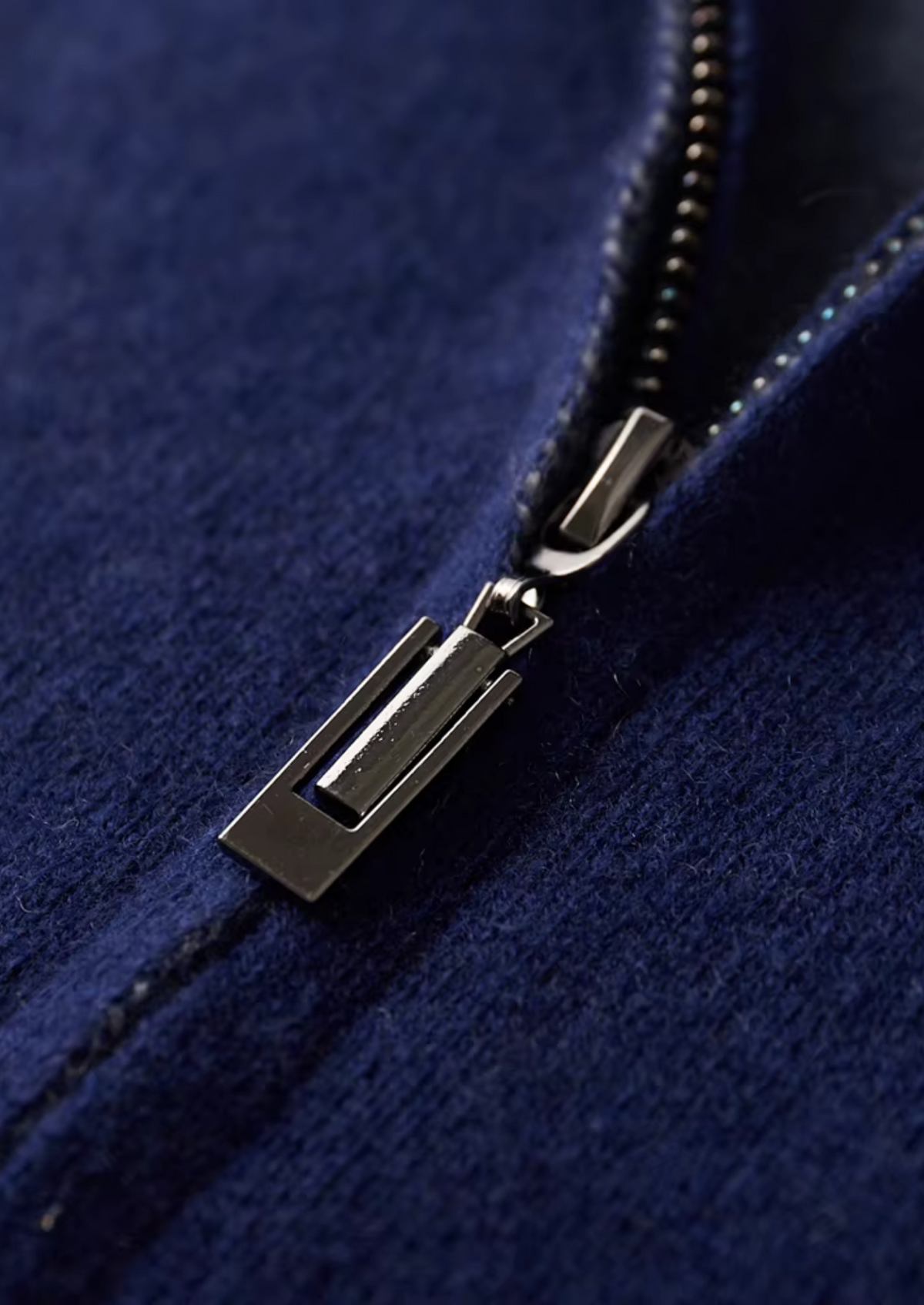 Torino Men's Cashmere Leisure Set in Navy Blue – view 3