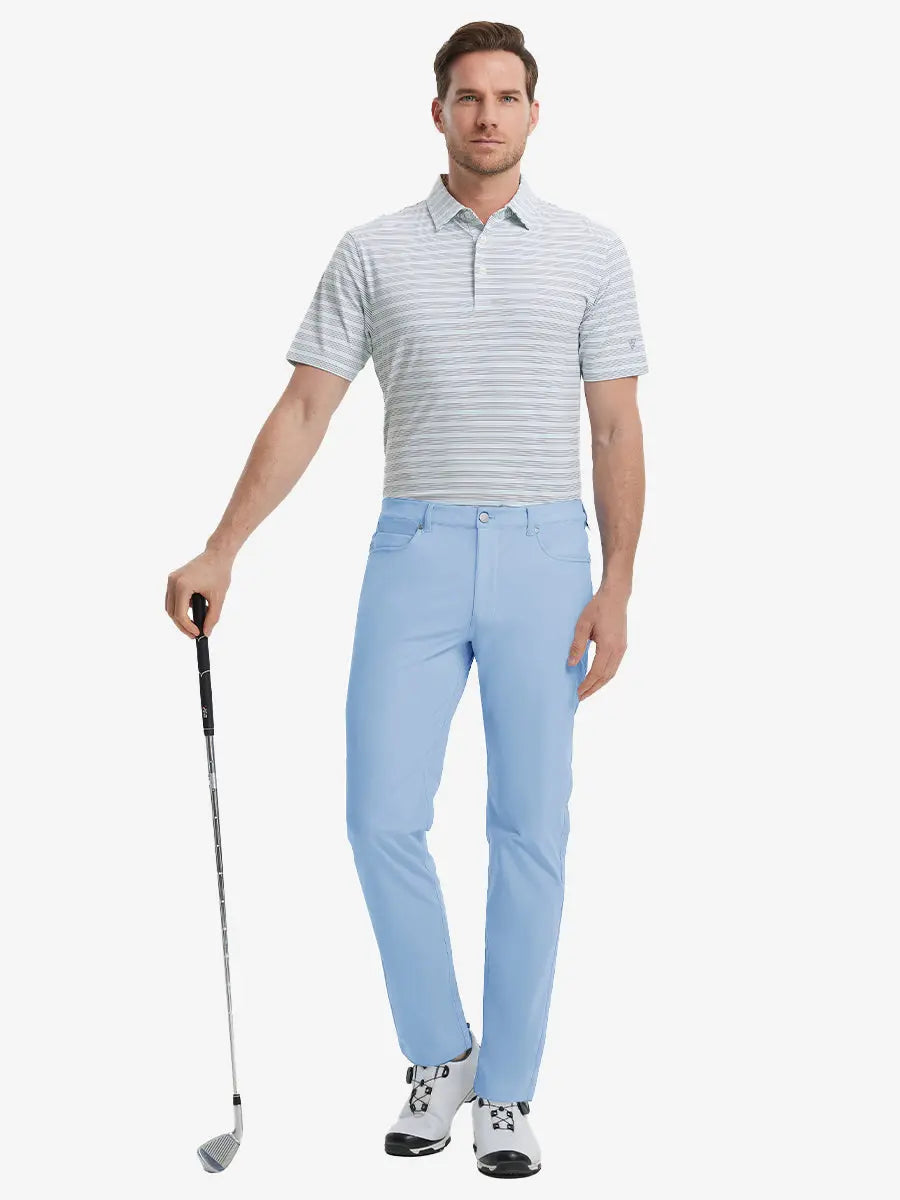 Men's Lightweight Stretch Everyday Trousers – Soft Skin-Friendly Fabric, Flexible Comfort Fit – view 13