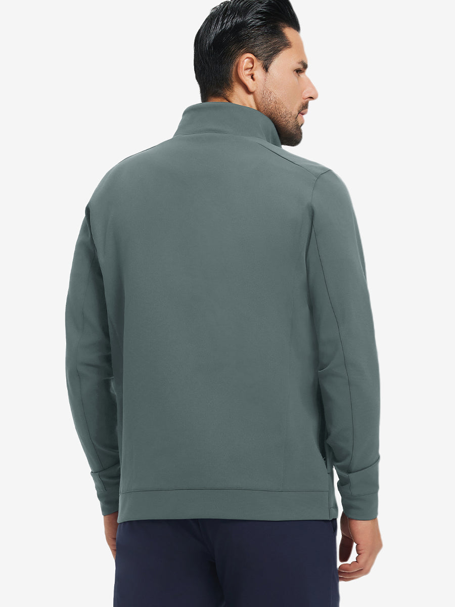 Men's Water-Resistant Hooded Zip-Up Golf Jacket – view 3