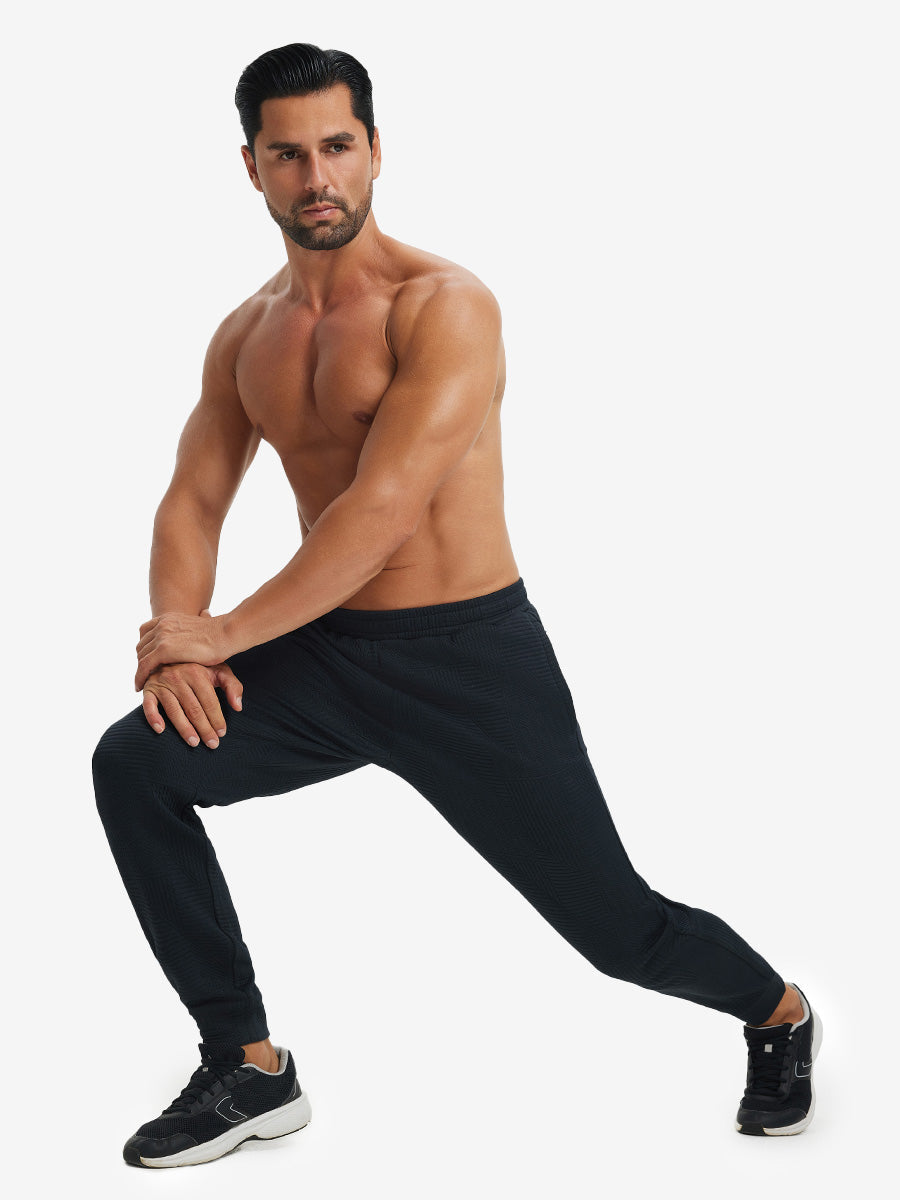 Men's Soft Stretch Sweatpants with 4 Zip Pockets – view 45