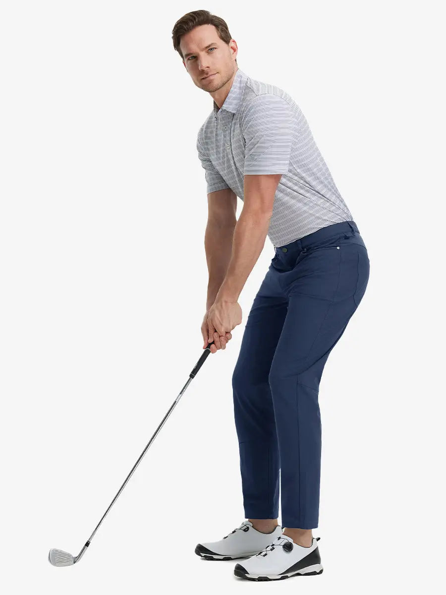 Men's Lightweight Stretch Everyday Trousers – Soft Skin-Friendly Fabric, Flexible Comfort Fit – view 4