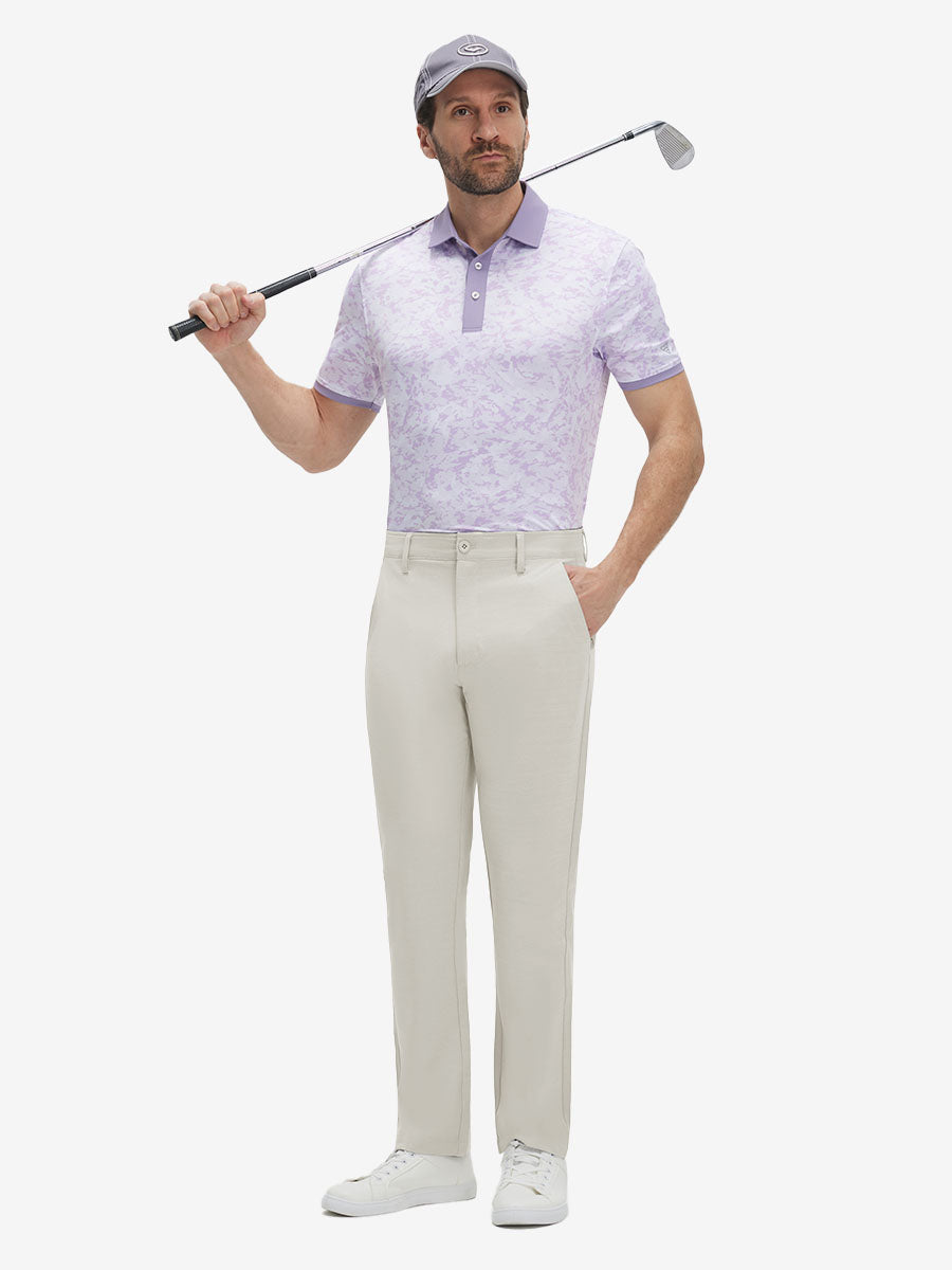 Men's Straight Fit Lightweight Golf Trousers – view 20