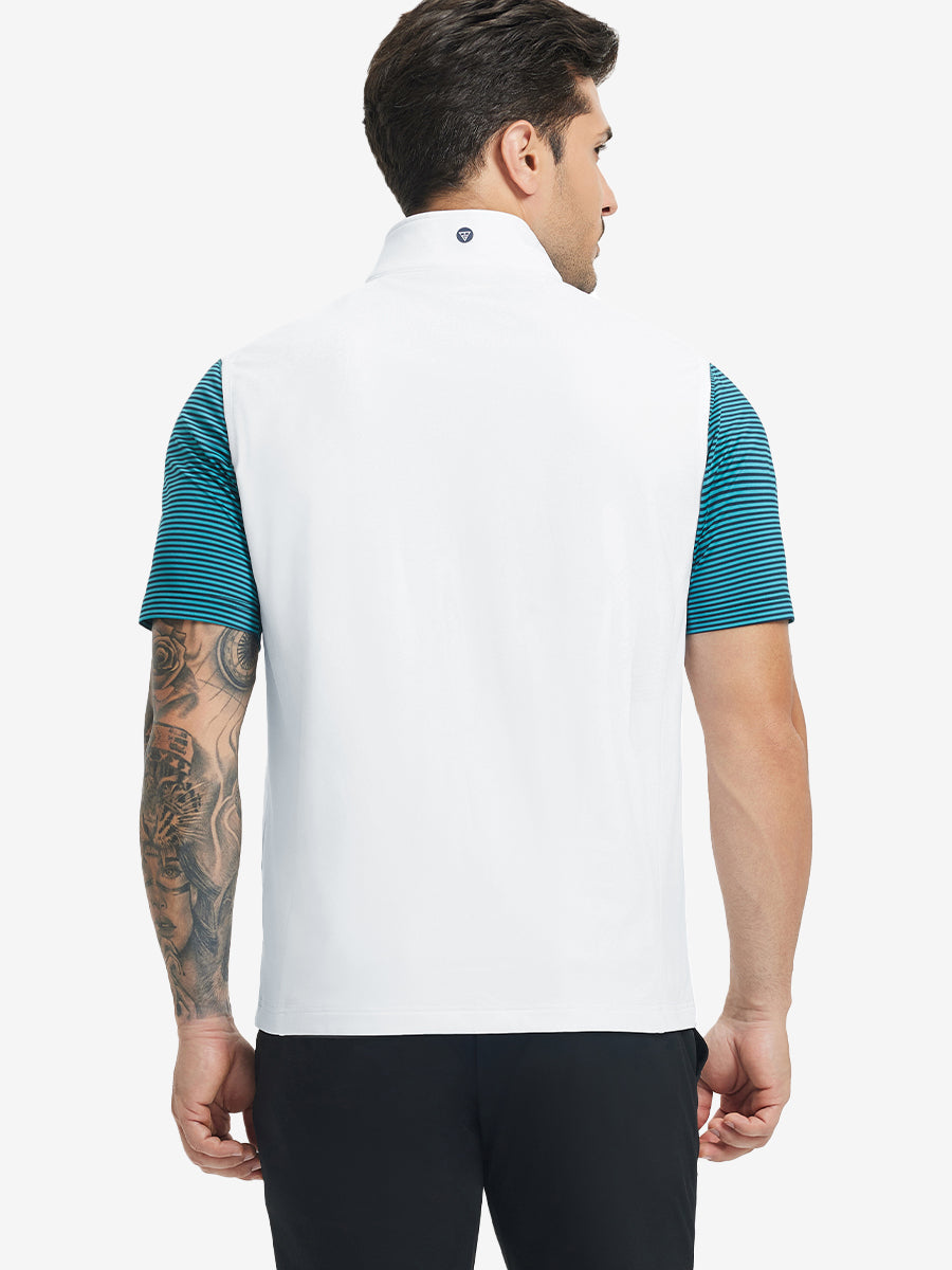 Men's Water-Resistant Fleece Golf Vest – view 10