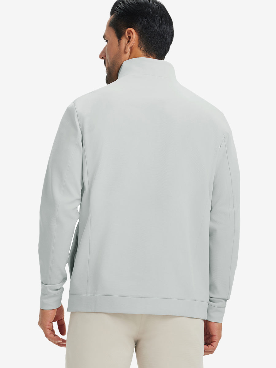 Men's Water-Resistant Hooded Zip-Up Golf Jacket – view 39