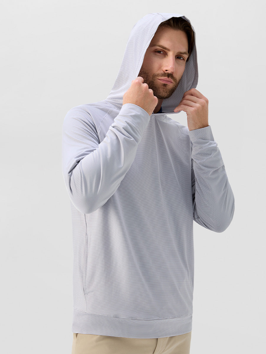 Men's Lightweight Pinstripe Hoodie – view 13