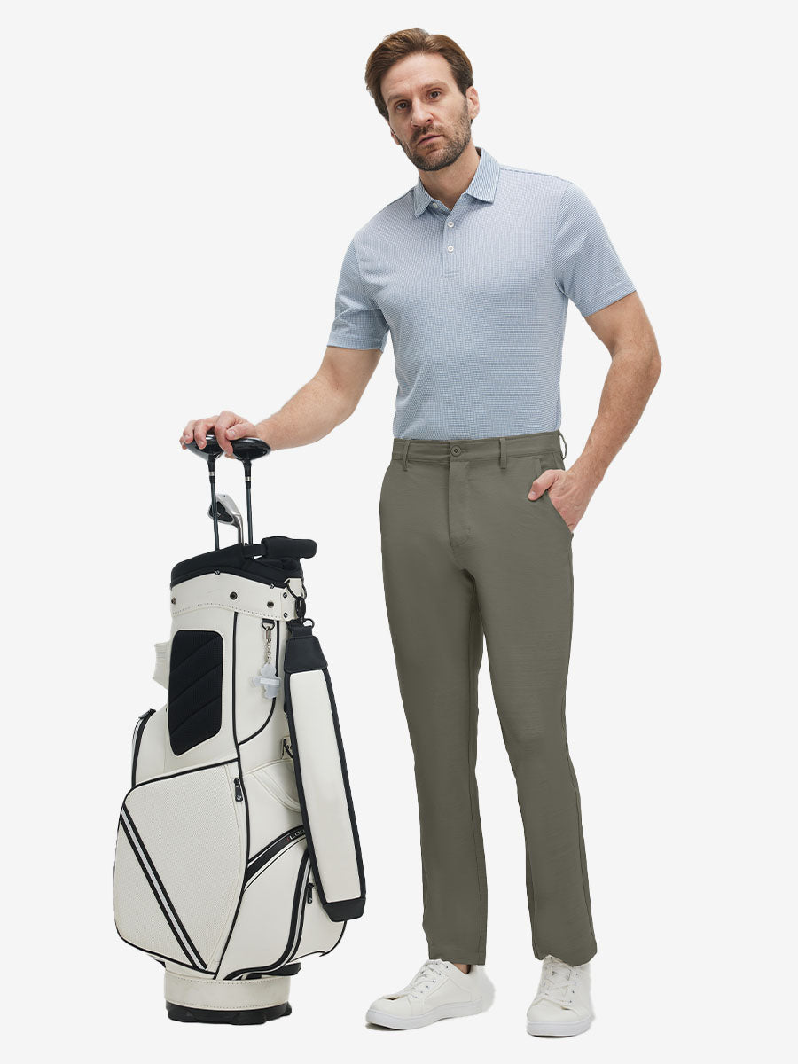 Men's Straight Fit Lightweight Golf Trousers – view 11