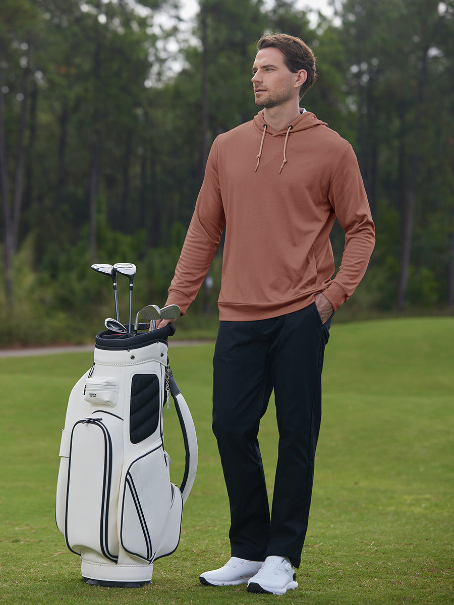 Men's Heather Pullover Hoodie with Two Pockets – view 65