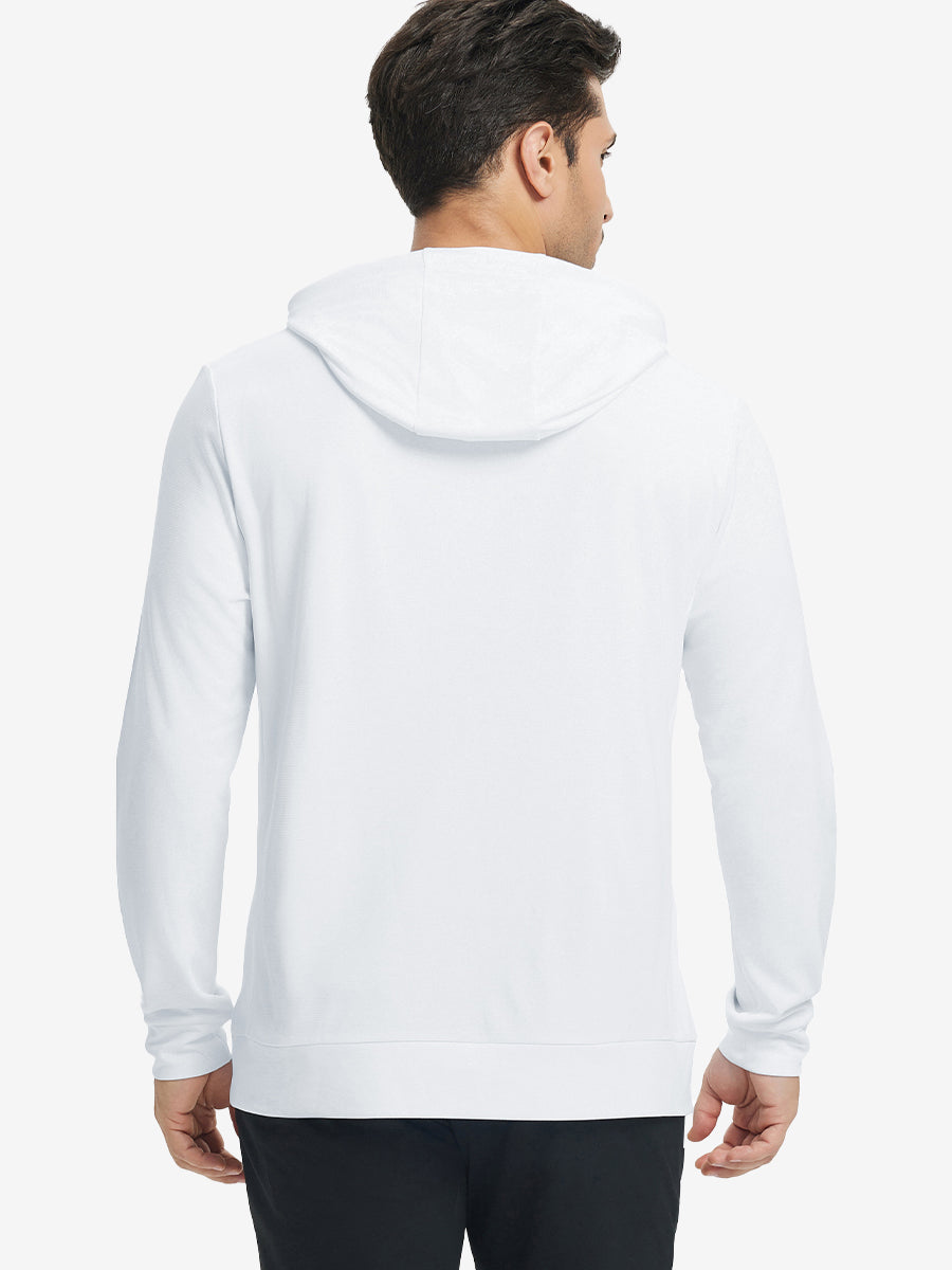 Men's Heather Pullover Hoodie with Two Pockets – view 16