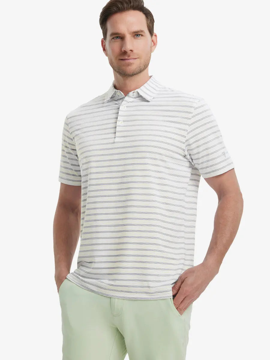 Men's Striped Golf Polo Shirt – view 27