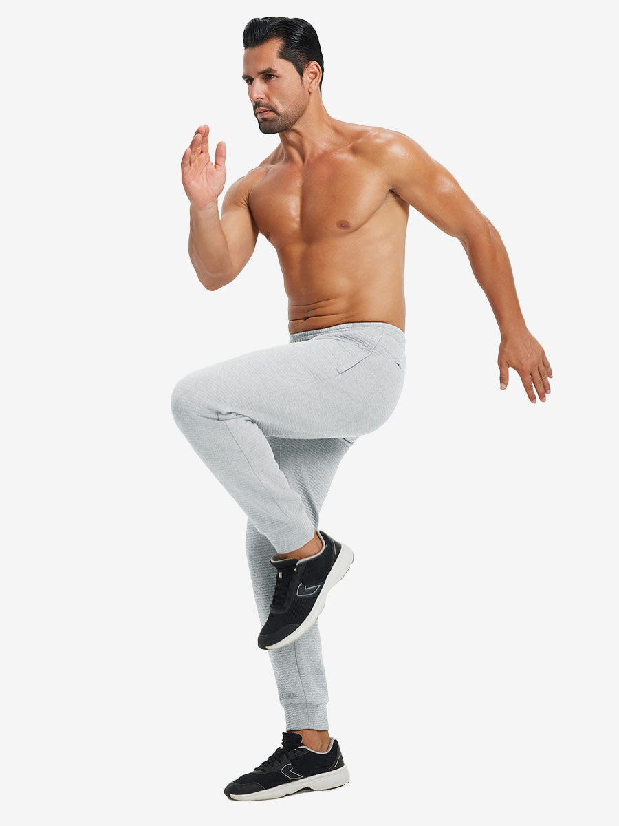 Men's Soft Stretch Sweatpants with 4 Zip Pockets – view 3