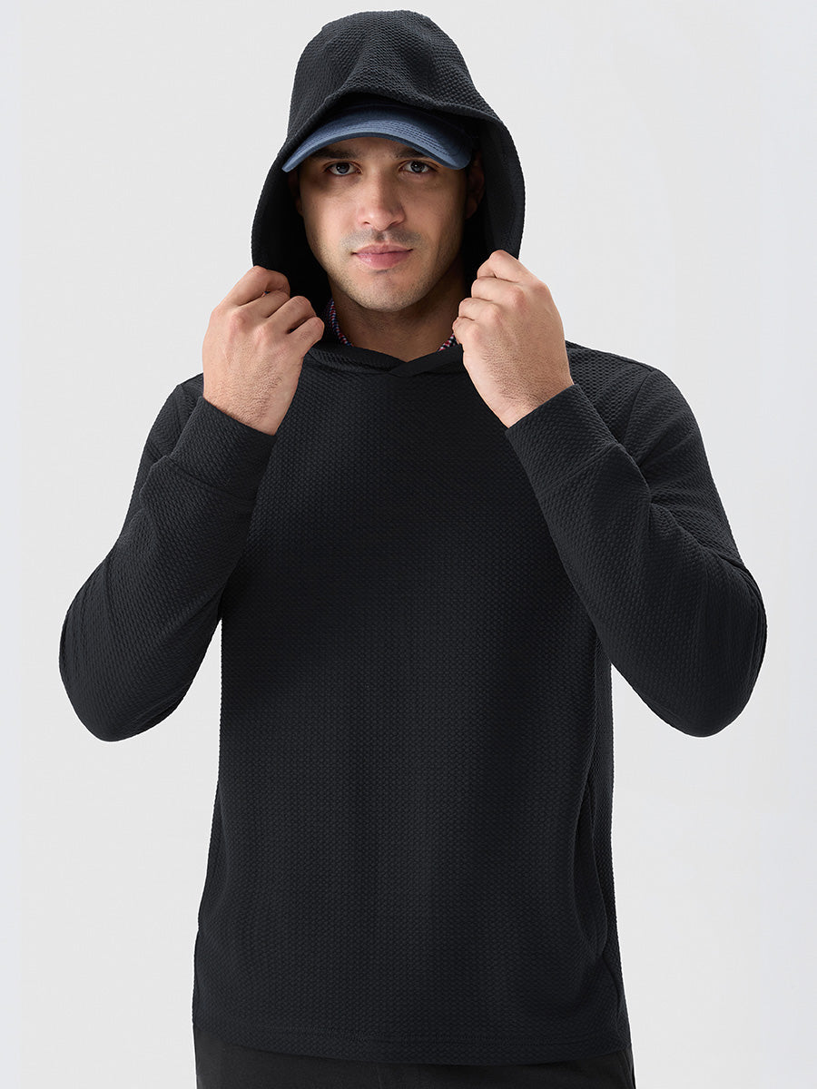 Men's Textured Pullover Hoodie – view 28