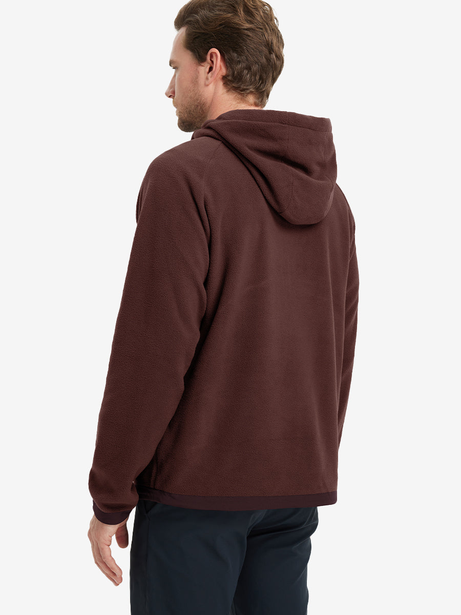 Men's Polar Fleece Quarter Zip Hoodie – view 10