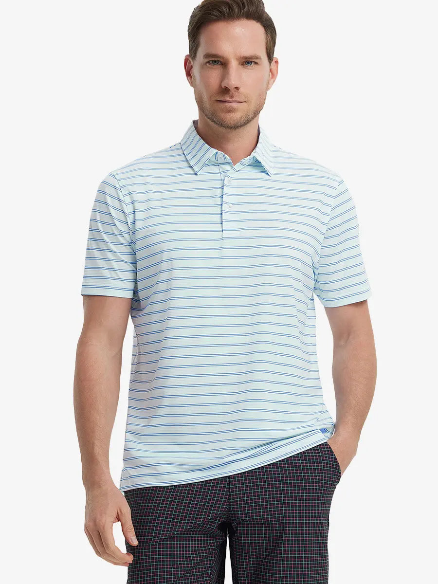 Men's Striped Golf Polo Shirt – view 33