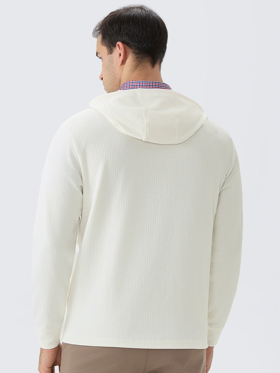 Men's Textured Pullover Hoodie – view 20