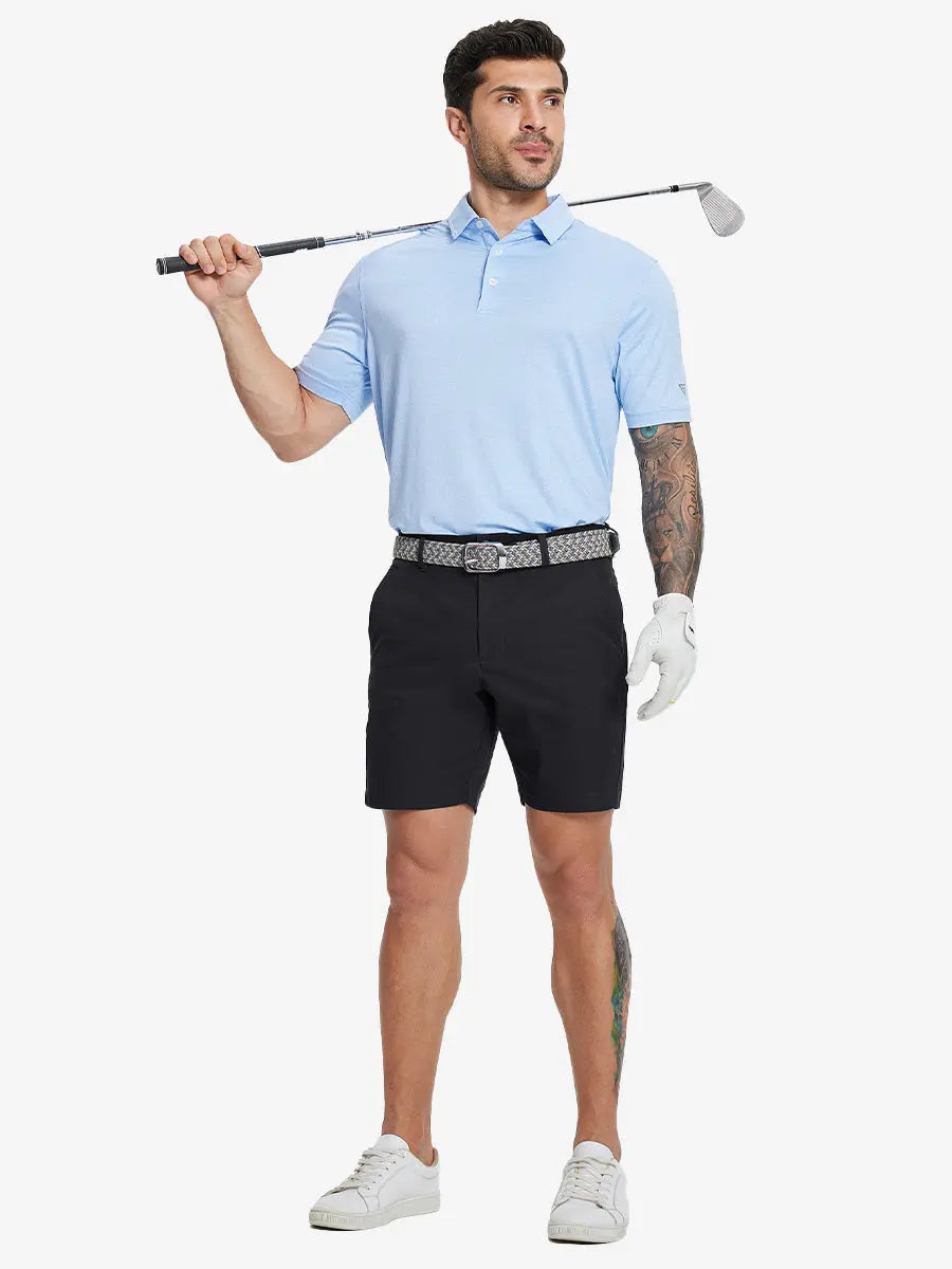 Men's Water-Resistant 8 Pocket Shorts – Quick-Drying Stretch Fabric, Breathable Outdoor Design, 7 Inch Inseam – view 14