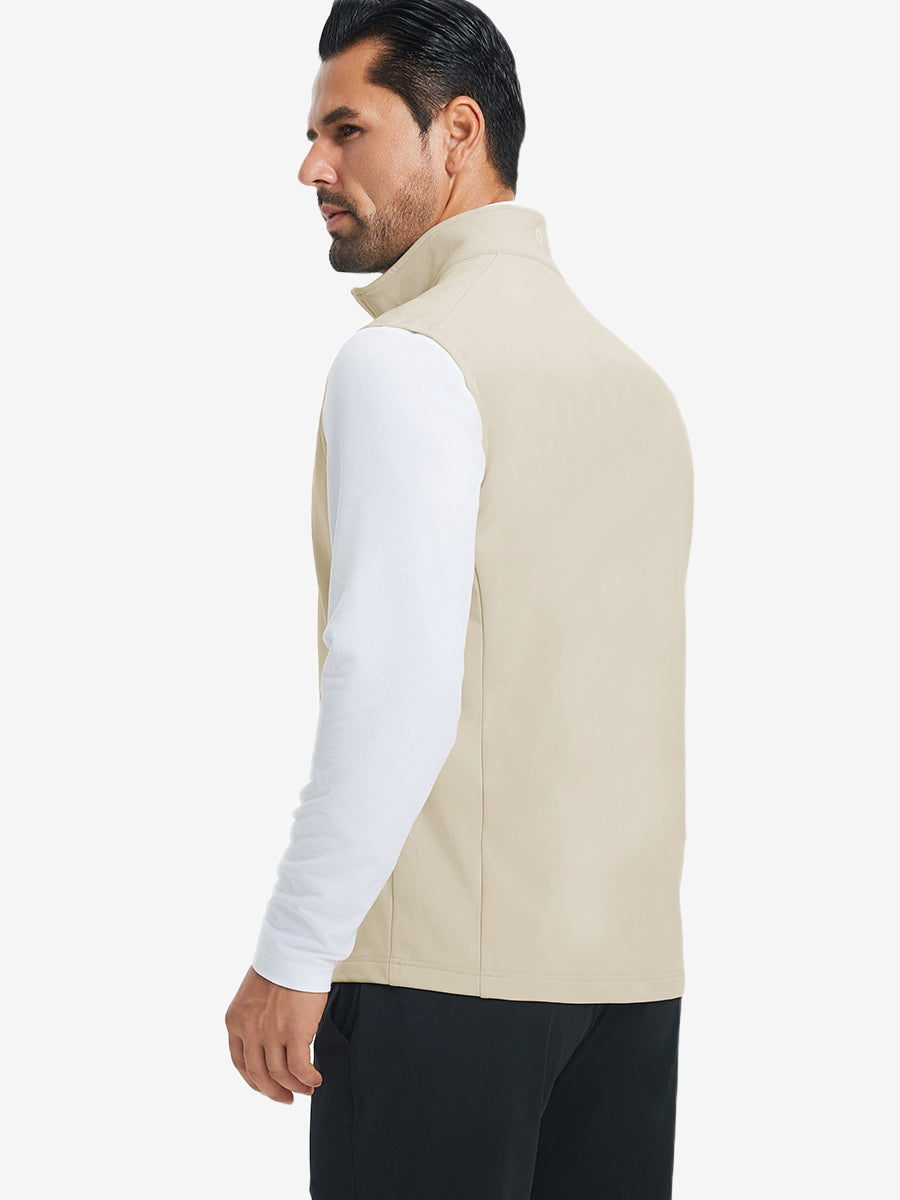 Men's Water-Resistant Fleece Golf Vest – view 4
