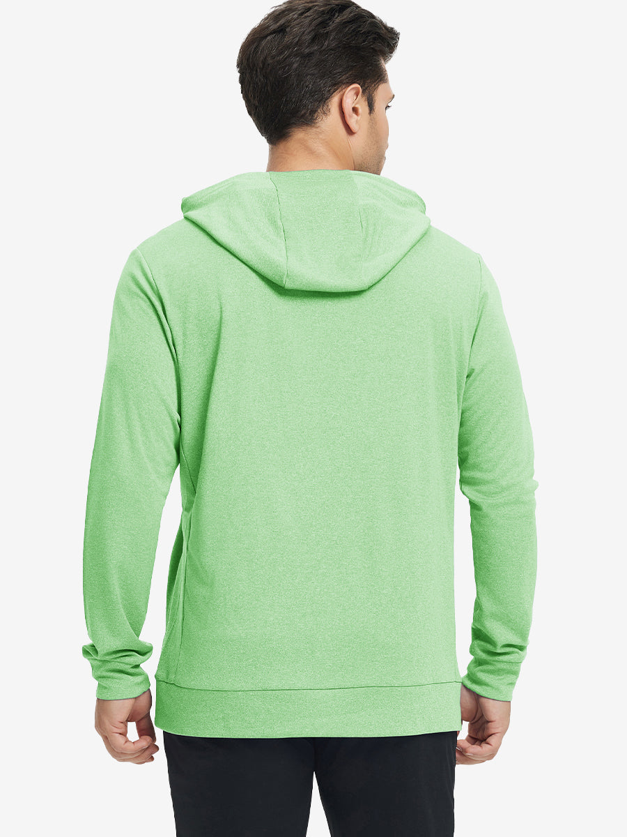 Men's Heather Pullover Hoodie with Two Pockets – view 46