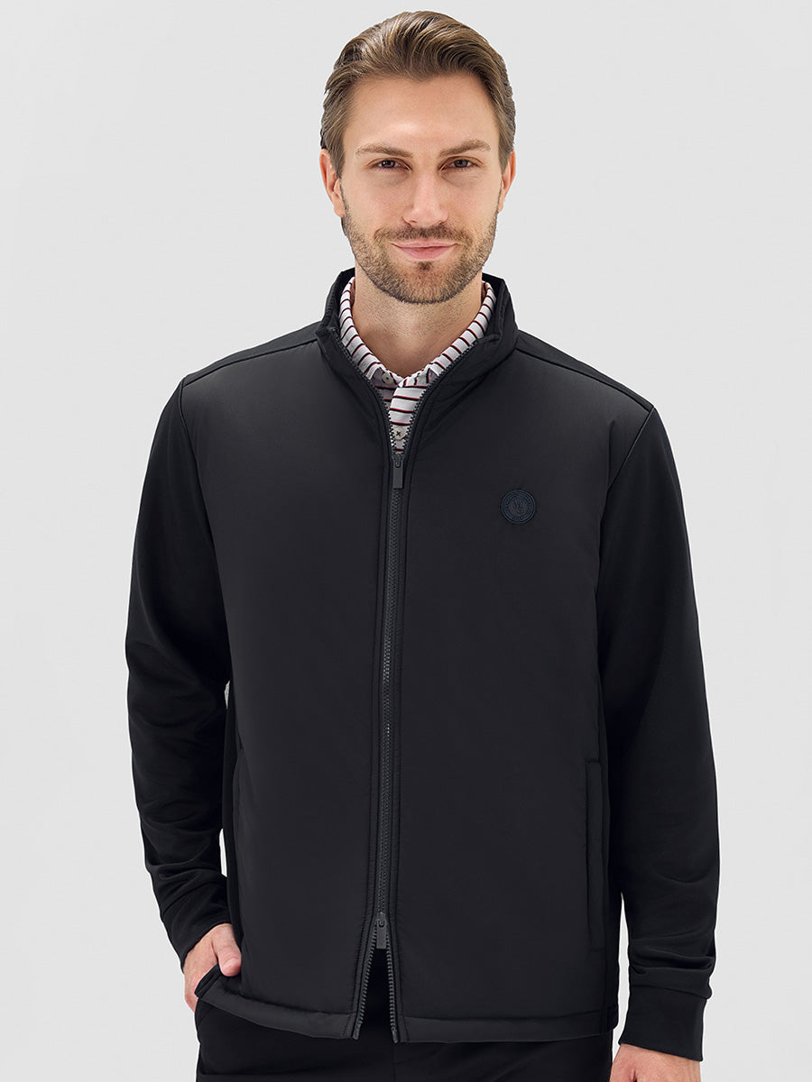 Men's Water-Resistant Fleece Puffer Jacket – view 3